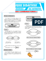 Ejercicios de Analisis Combinatorio para Cuarto de Secundaria