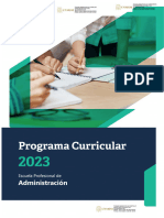 Anexo RD 000285-2023 Actualizacion Del Programa Curricular 2023 Presencial Epa