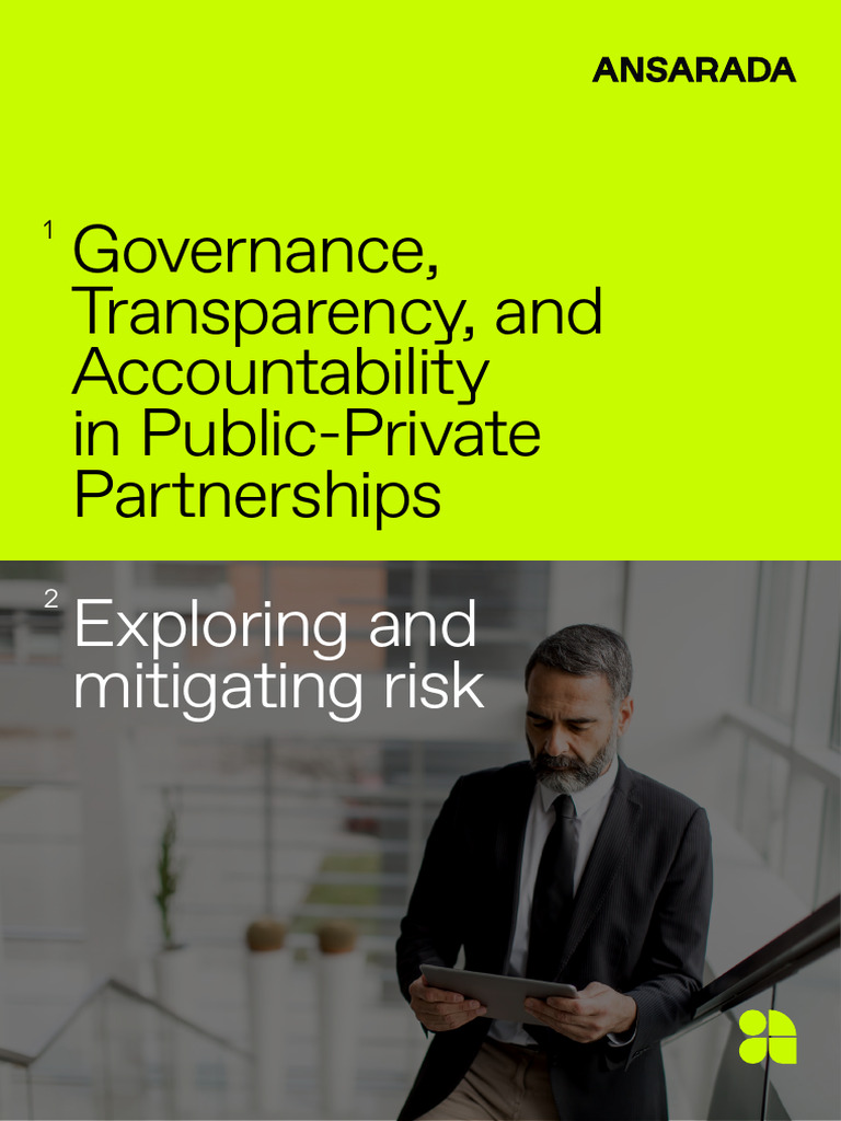Governance in Public-Private Partnerships | PDF | Public–Private ...