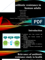 ORDER ID #290 - Antibiotic Resistance in Human Adults - Perfect