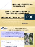 Escuela Superior Politecnica de Chimborazo Escuela de Ingenieria en Gestion de Transporte