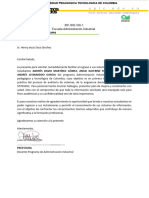 Carta Auditoria