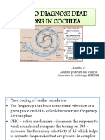 Tests To Diagnose Dead Regions in Cochlea-Ag