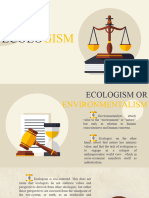 Ecologism Fundalism Report