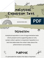 Analytical Exposition Text Wanda, Denisa, Zahra