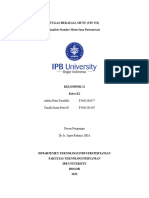 K2 - Kelompok 11 - Analisis Standar Mutu Susu Pasteurisasi