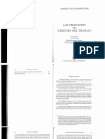 Plá, Americo. Los Principios Del Derecho Del Trabajo