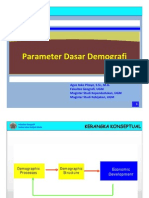 Parameter Dasar Demografi