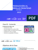 Clase 02 - Desarrollo Frontend - 2023
