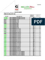 Lista de Precios Sellos AG 02 Marzo 2022