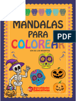 Mandalas Dia de Los Muertos