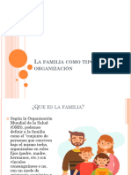 La Familia Como Tipo de Organización