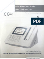 Endo Radar Plus Instruction manual