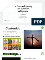 La Ética Religiosa y Los Tipos de Religiones - 2674076