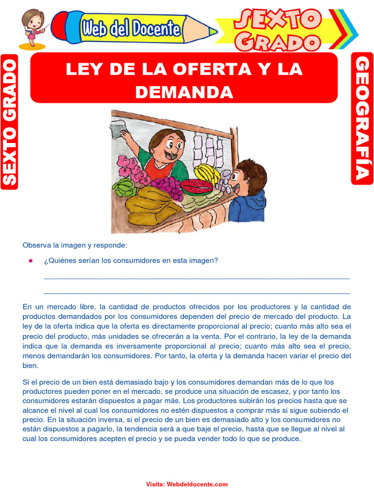 Sesion 2 - Ley de La Oferta y La Demanda | PDF | Oferta y demanda | Precios