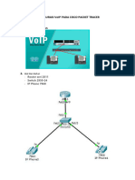 KONFIGURASI VoIP PADA CISCO PACKET TRACER