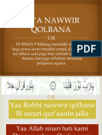 Do'a Nawwir Qolbana