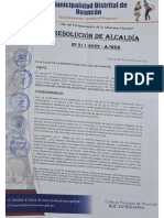15231 Plan de Prevencion y Reduccion Del Riesgo de Desastres de La Municipalidad Distrital de Huancan Provincia de Huancayo Departamento de Junin 2022 2026