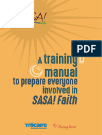 Sasa Faith Training Manual