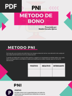 Tecnica Pni Positivo Negativo Interesante | PDF | Toma de decisiones ...
