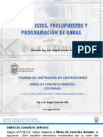 Unidad 01-Cap06 - Obras de Concreto Armado - Columnas