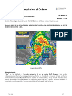 Aviso de Ciclón Tropical en El Océano Pacífico - 5214