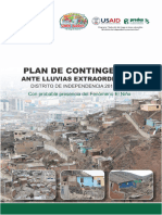 E. Plan de Contingencia Ante Lluvias Extraordinarias - FEN