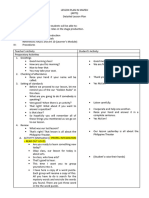 Lesson Plan in Mapeh 1o (Cot)