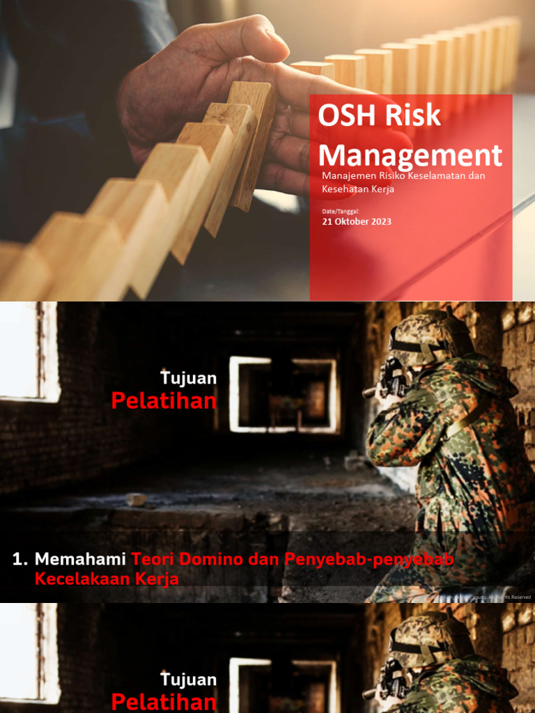 Manajemen Risiko Analisis Statistik Kecelakaan Kerja Pdf