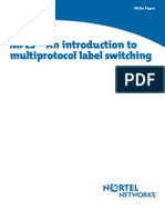 Nortel Networks - An Introduction to MPLS