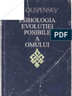 Evolutia Posibila a Omului - P. D. Ouspensky