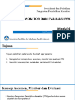 Modul 6 - Asesment, Monitor Dan Evaluasi PPK