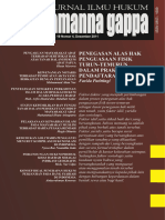 Jurnal Ilmu Hukum AMANNA GAPPA - Vol. 19 Nomor 4, Desember 2011