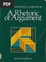 Download A Rhetoric of Argument by Abdelmajid Said SN67990774 doc pdf
