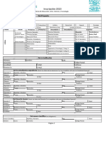 Ficha de Inscripción Feria de Ciencia 2023