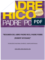 Resumen Del Libro Padre Rico, Padre Pobre...