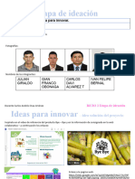 Reto Ideacion Ideas para Innovar y Dar Solución Al Proyecto