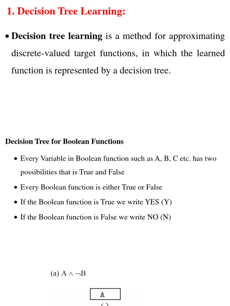 Decision Tree Learning - Introduction | PDF