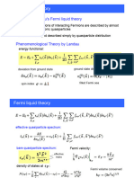 Fermi Liquid