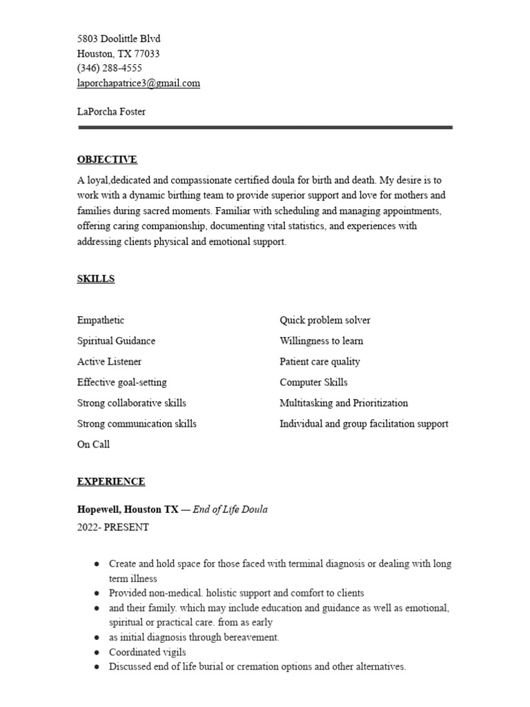 My Resume PDF Doula Patient - 1718878977