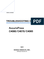 AccurioPress C4080 C4070 C4065 Troubleshooting Guide V1.0e