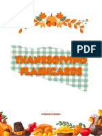 Thanksgiving Flashcards