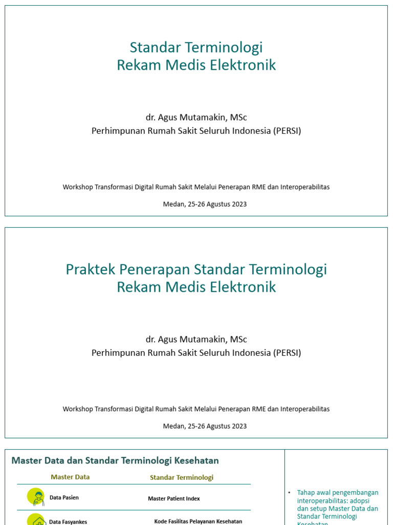 Transformasi Digital RME di RS | PDF