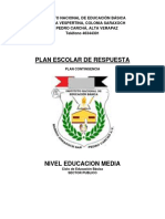 Plan Escolar de Emergencia 2022