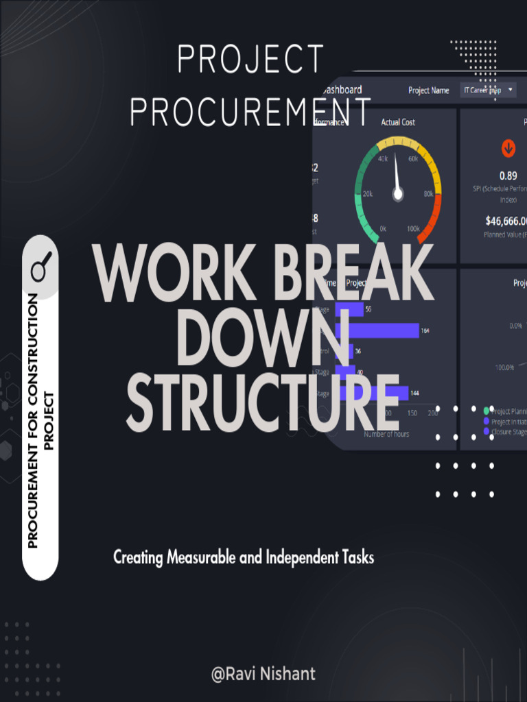 Work Breakdown Structure | PDF
