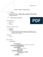 Preliminary Examination: Physical State Color Odor (Waft)