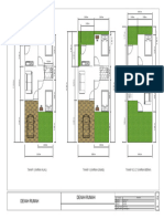 Denah Rumah Tahap I Dan Tahap II Dan III