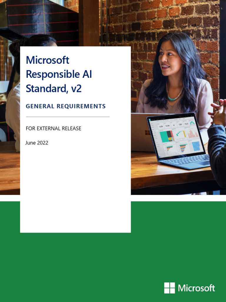 Microsoft Responsible AI Standard v2 | PDF | Evaluation | Artificial ...