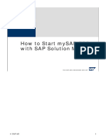 04.how To Start With mySAP ERP With Solman