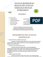 Pelayanan Kesehatan, Fasilitas Pelayanan Kesehatan RS Dan Puskesmas - Kelompok 3